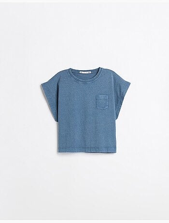 Camiseta con bolsillo, MO Fashion