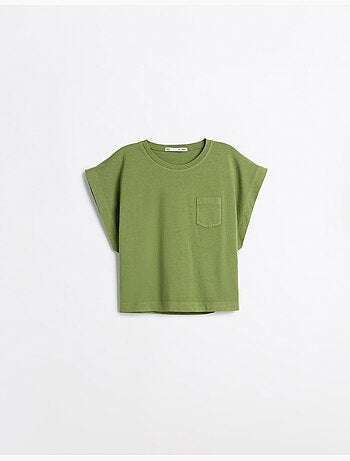 Camiseta con bolsillo, MO Fashion