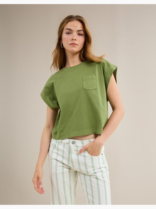 Camiseta con bolsillo, MO Fashion - Kiabi Camiseta con bolsillo, MO Fashion - Kiabi