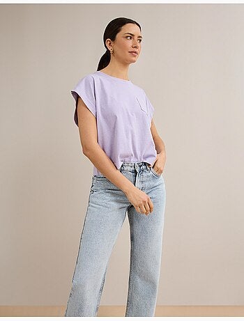 Camiseta con bolsillo, MO Fashion
