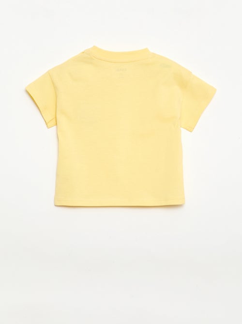 Camiseta con bordado en el pecho - Kiabi