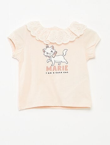 Camiseta con bordado inglés 'Marie'