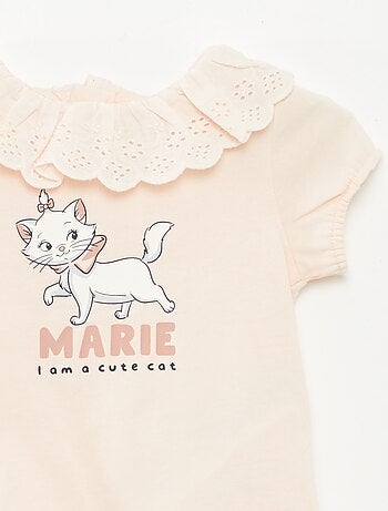 Camiseta con bordado inglés 'Marie'