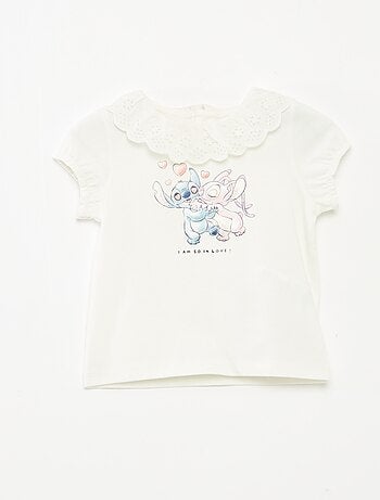 Camiseta con bordado inglés 'Marie'