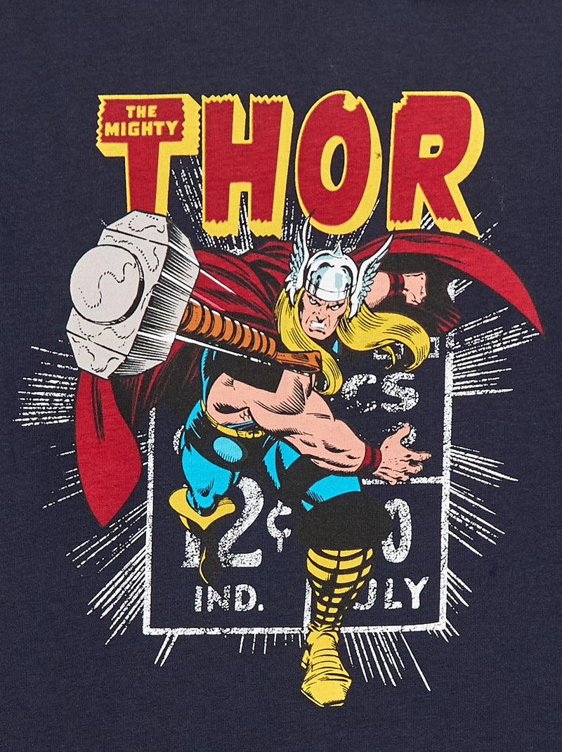 Camiseta con capucha 'Avengers' Azul - Kiabi