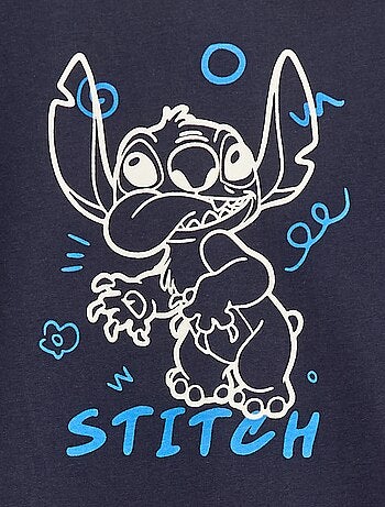 Camiseta con capucha 'Stitch'