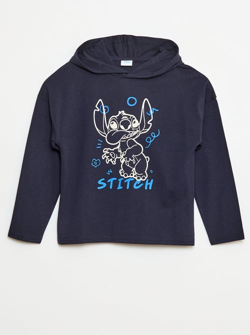 Camiseta con capucha 'Stitch' - Kiabi