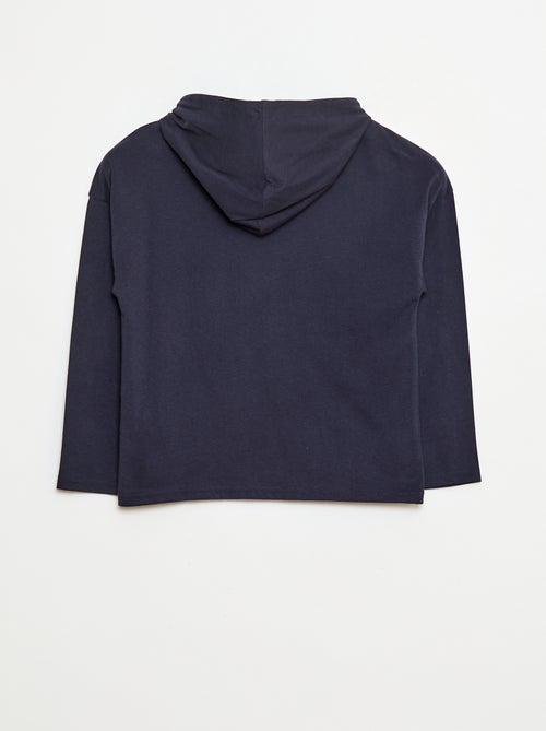 Camiseta con capucha 'Stitch' - Kiabi