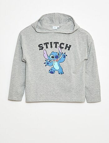 Camiseta con capucha 'Stitch'