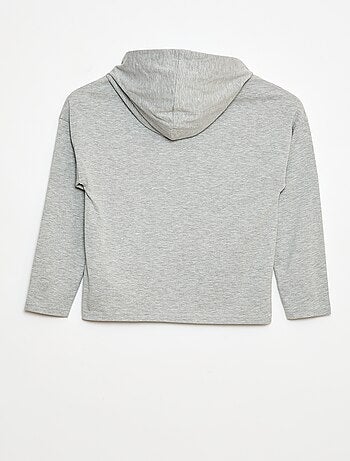 Camiseta con capucha 'Stitch'