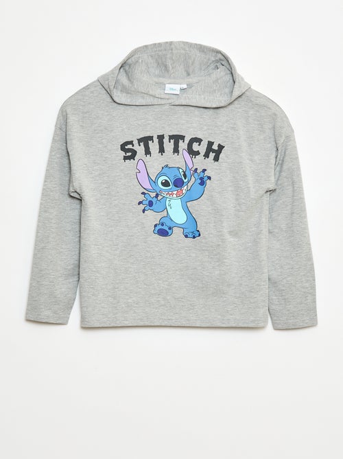 Camiseta con capucha 'Stitch' - Kiabi