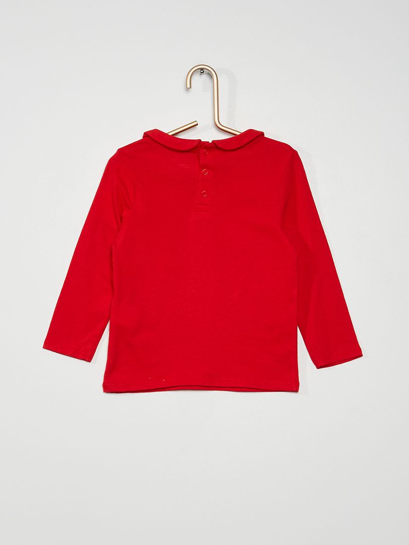 Camiseta con rojo cereza - Kiabi - 4.00€