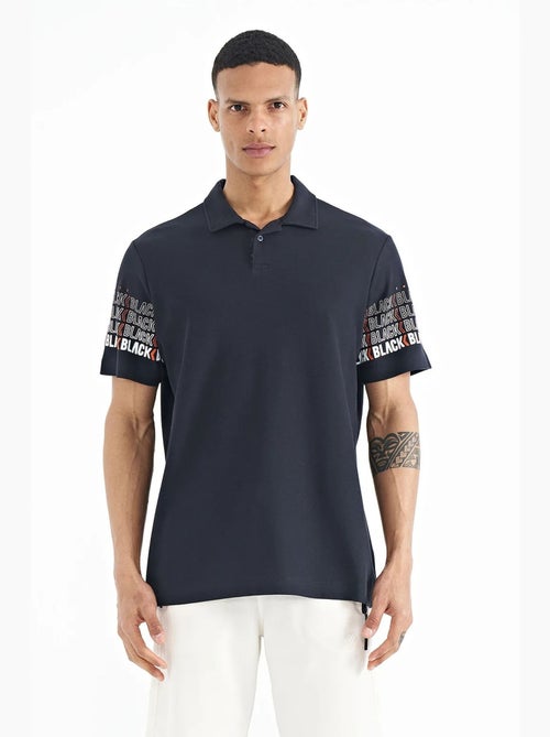 Camiseta con cuello polo estampada tommy - Kiabi Camiseta con cuello polo estampada tommy - Kiabi