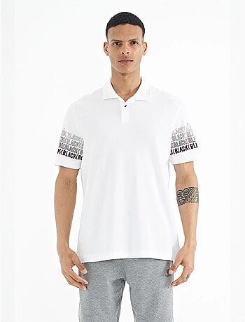 Camiseta con cuello polo estampada tommy