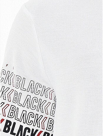 Camiseta con cuello polo estampada tommy
