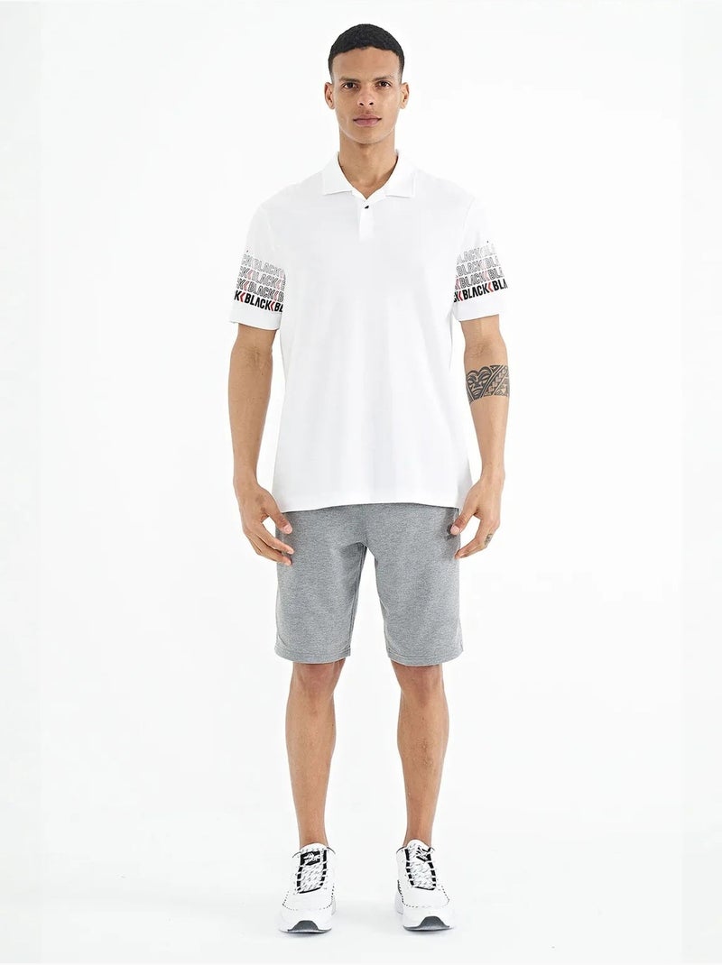 Camiseta con cuello polo estampada tommy Blanco - Kiabi