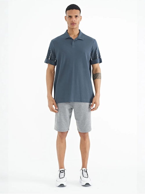 Camiseta con cuello polo estampada tommy - Kiabi Camiseta con cuello polo estampada tommy - Kiabi