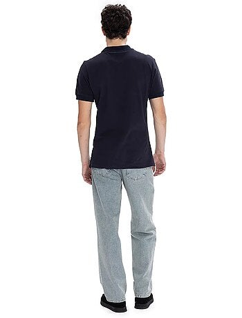 Camiseta con cuello polo y botones giesto