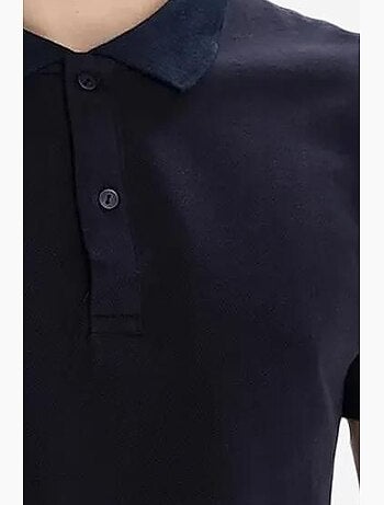 Camiseta con cuello polo y botones giesto