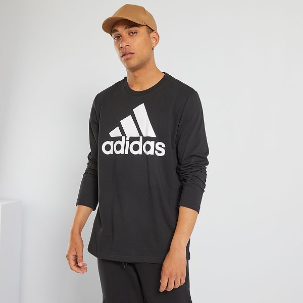 Camiseta con cuello redondo 'Adidas' Hombre talla S-XXL - NEGRO - Kiabi -  38,00€