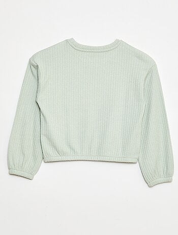 Camiseta con cuello redondo