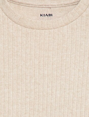 Camiseta con cuello redondo