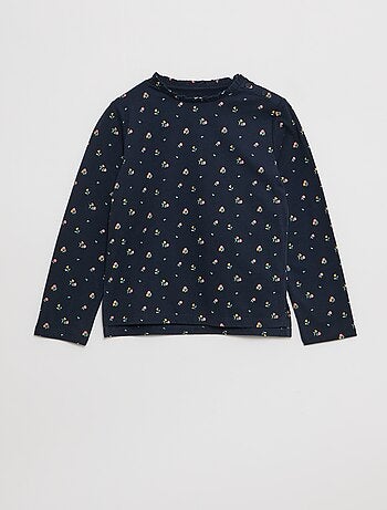 Camiseta con cuello redondo con volantes - So Easy
