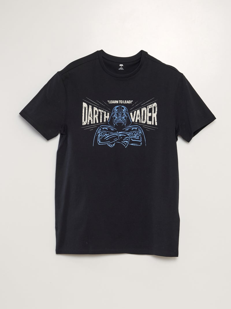 Camiseta con cuello redondo 'Star Wars' NEGRO - Kiabi
