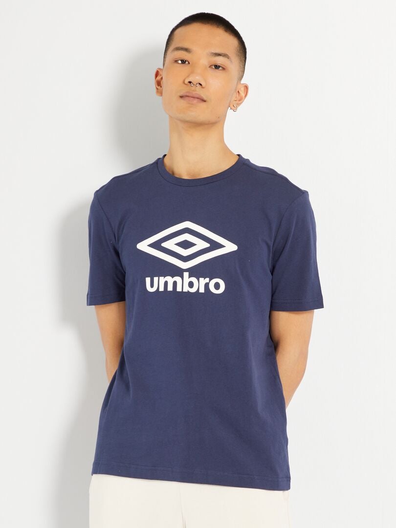 Camiseta con cuello redondo 'Umbro' AZUL - Kiabi