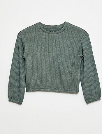 Camiseta con cuello redondo