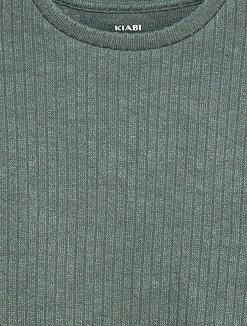 Camiseta con cuello redondo