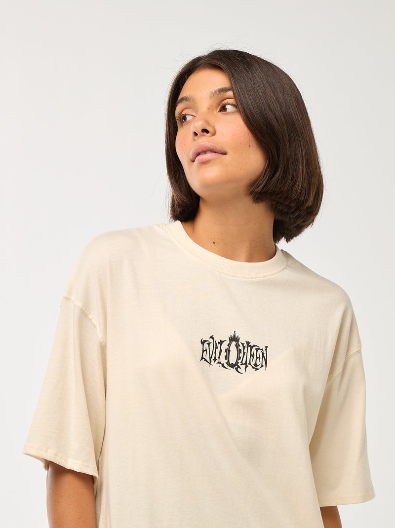 Camiseta con cuello redondo 'Villanos' 'Disney' Blanco - Kiabi