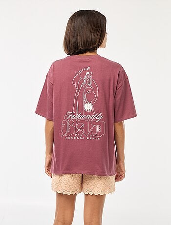 Camiseta con cuello redondo 'Villanos' 'Disney'