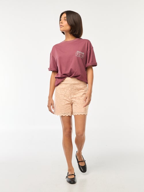 Camiseta con cuello redondo 'Villanos' 'Disney' - Kiabi