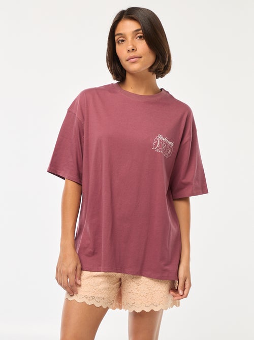 Camiseta con cuello redondo 'Villanos' 'Disney' - Kiabi