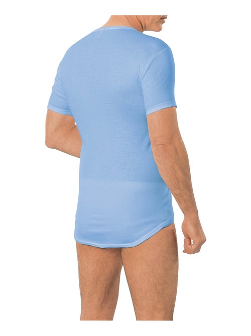 Camiseta con cuello redondo y espalda cubierta - pack de 2 - Kiabi