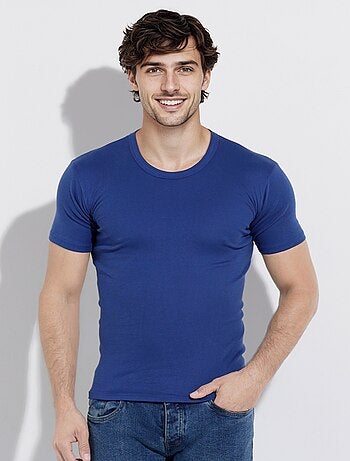 Camiseta con cuello redondo y espalda cubierta - pack de 2