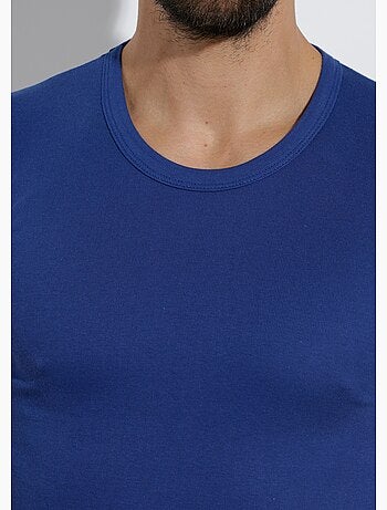 Camiseta con cuello redondo y espalda cubierta - pack de 2