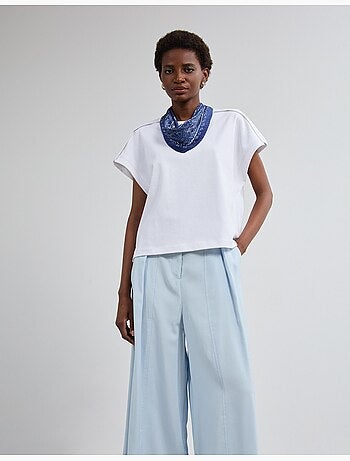 Camiseta con detalles, mo fashion