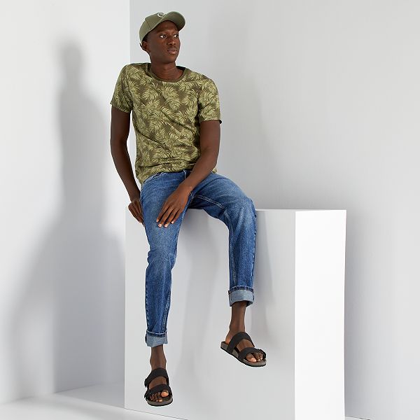 kiabi camisetas hombre manga corta