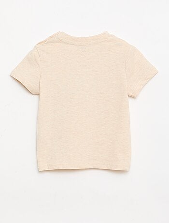 Camiseta con estampado animado