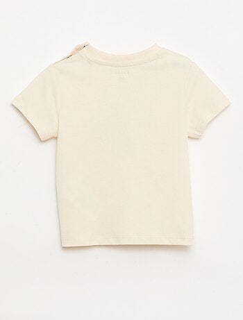 Camiseta con estampado animado