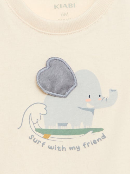 Camiseta con estampado animado - Kiabi