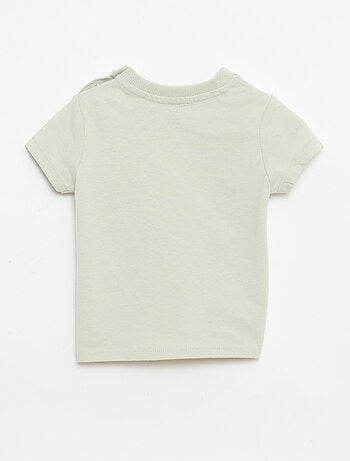 Camiseta con estampado animado