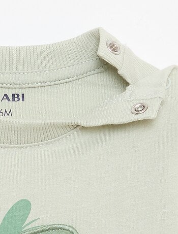 Camiseta con estampado animado