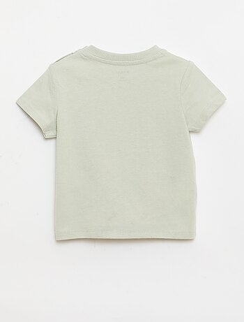 Camiseta con estampado animado