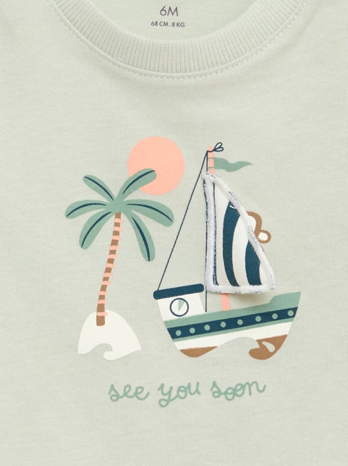 Camiseta con estampado animado - Kiabi