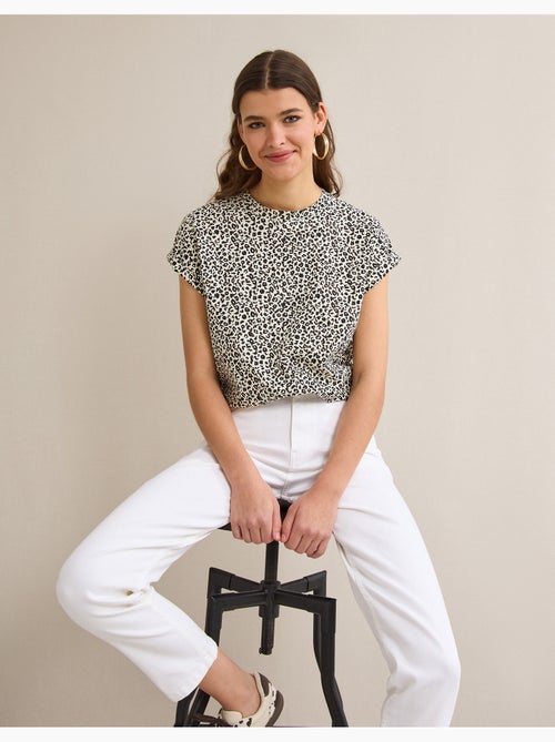 Camiseta con estampado animal, MO Fashion - Kiabi