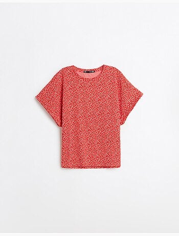 Camiseta con estampado animal, MO Fashion
