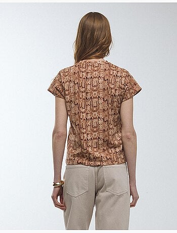Camiseta con estampado animal, MO Fashion